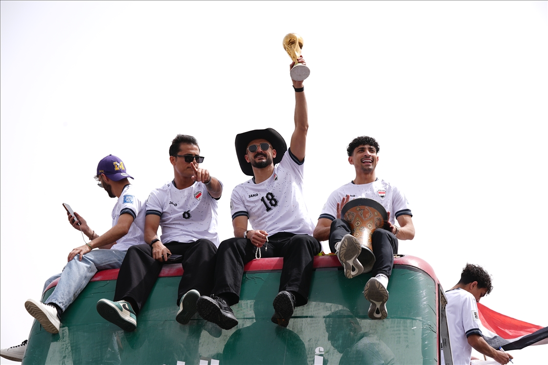 ليلة استثنائية لمنتخب العراق احتفالاً بإنجاز المونديال