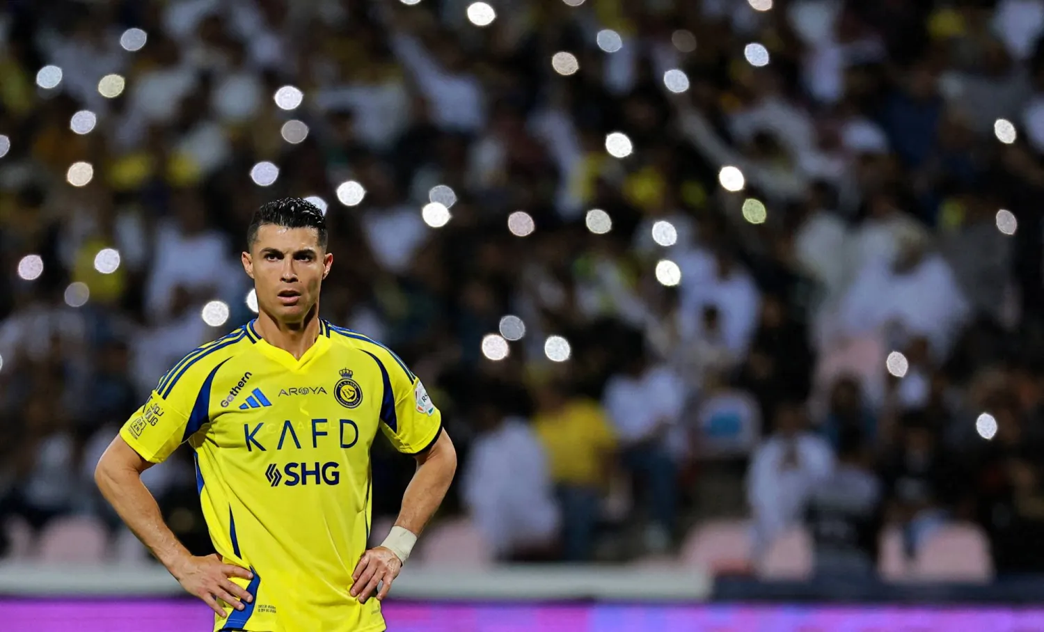 الهريفي: أتمنى تواجد رونالدو احتياطيا أمام الأهلي الهريفي: أتمنى تواجد رونالدو احتياطيا أمام الأهلي